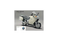 BMW K1200 GT - Owners manual EN 2006-2